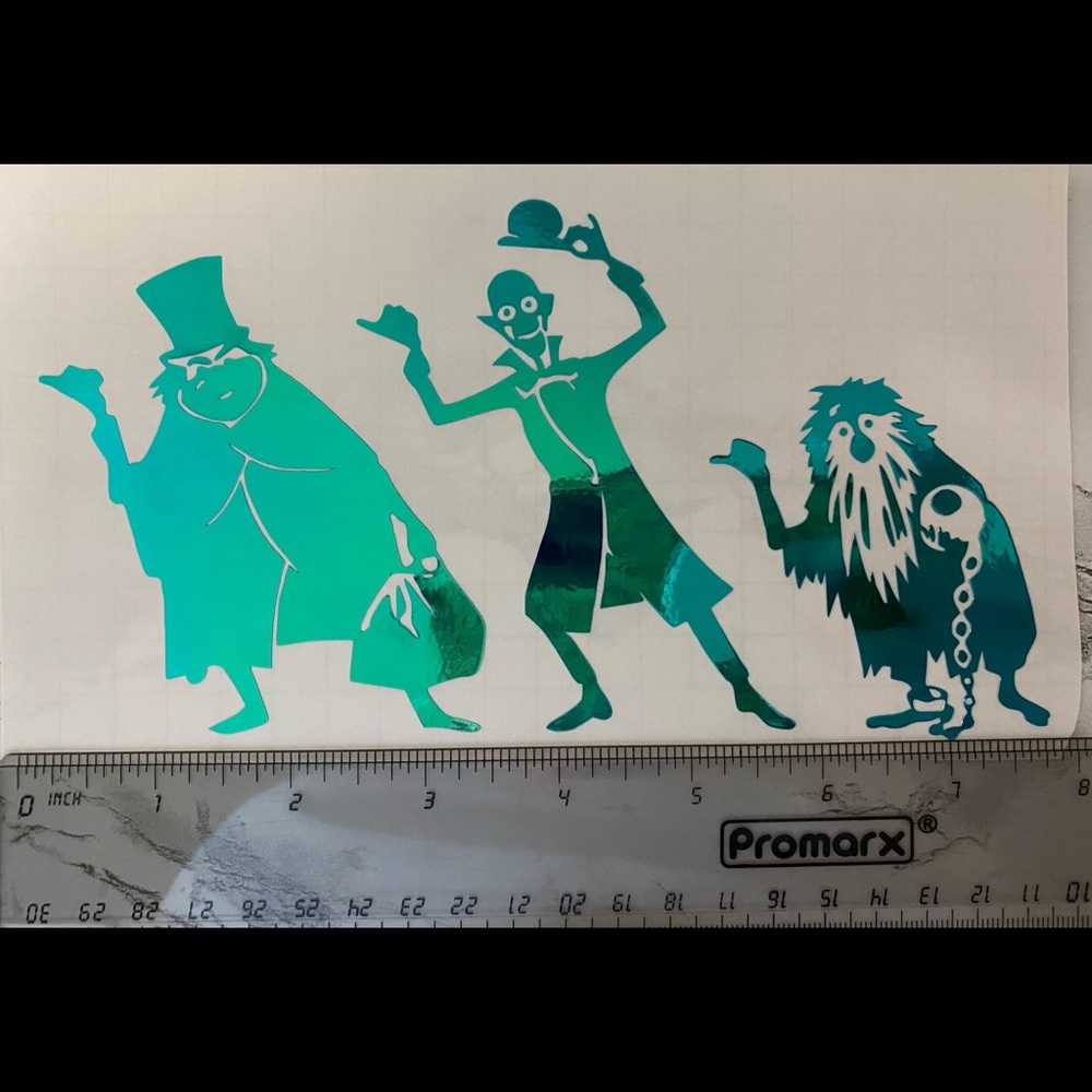 Hitchhiking ghosts decal
